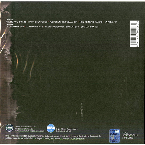 24 GRANA - METAVERSUS (LP - 1999)