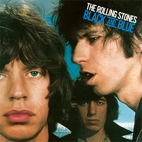 THE ROLLING STONES - BLACK AND BLUE (LP - HALF SPEED - 1976)