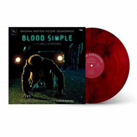 CARTER BURWELL - SOUNDTRACK - BLOOD SIMPLE OST (LP - rosso - RSD BlackFriday23)