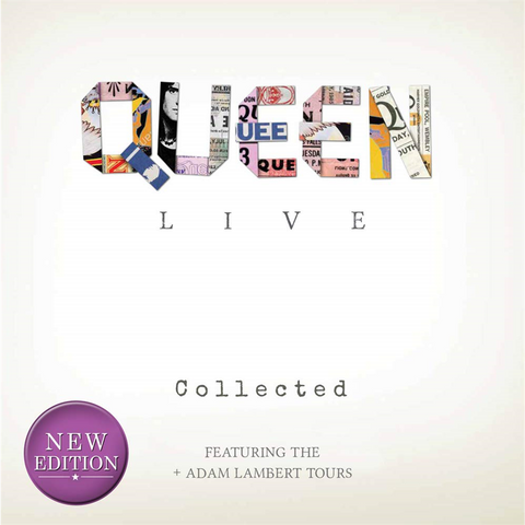 QUEEN - LIVE COLLECTED – libro