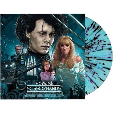 DANNY ELFMAN - SOUNDTRACK - EDWARD SCISSORHANDS (LP - SPLATTER | ART PRINT | REM23 - 1990
