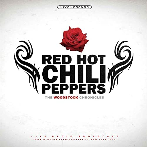 RED HOT CHILI PEPPERS - THE WOODSTOCK CHRONICLES (2LP - rosso trasparente - 2021)