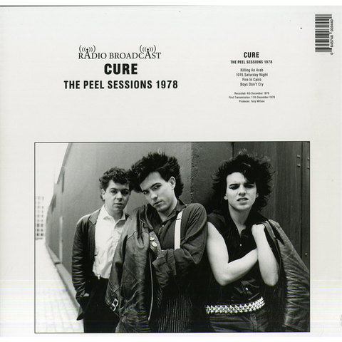 THE CURE - THE PEEL SESSIONS 1978 (LP - 2026)