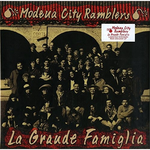 MODENA CITY RAMBLERS - LA GRANDE FAMIGLIA (LP - ltd.vinile rosso - 1996)