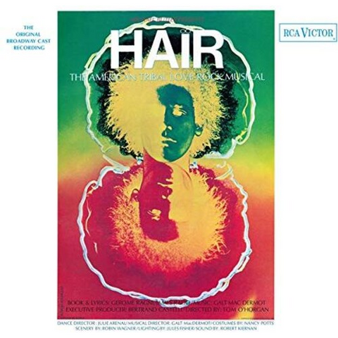 SOUNDTRACK - HAIR [original broadway cast] (2LP - 2000 copie ltd | color - 1968)