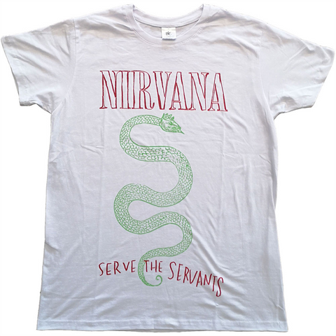 NIRVANA - SERVE THE SERVANTS - bianco