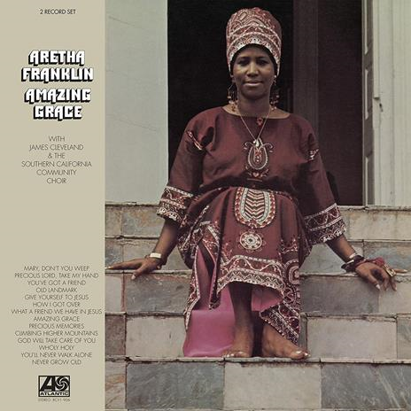 ARETHA FRANKLIN - AMAZING GRACE (2LP - rem22 - 1972)