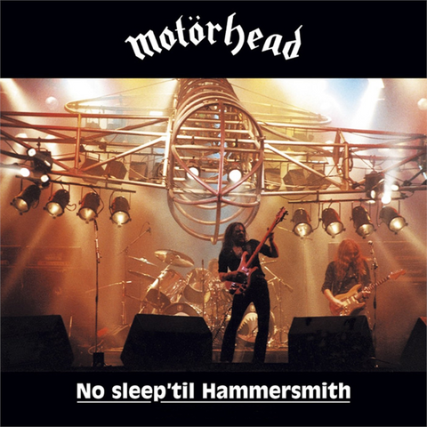 MOTORHEAD - NO SLEEP 'TIL HAMMERSMITH (LP - 1981 - LIVE)