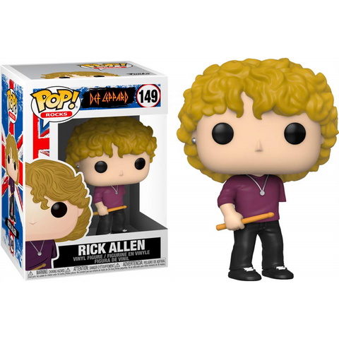 DEF LEPPARD - RICK ALLEN - FUNKO POP! ROCKS