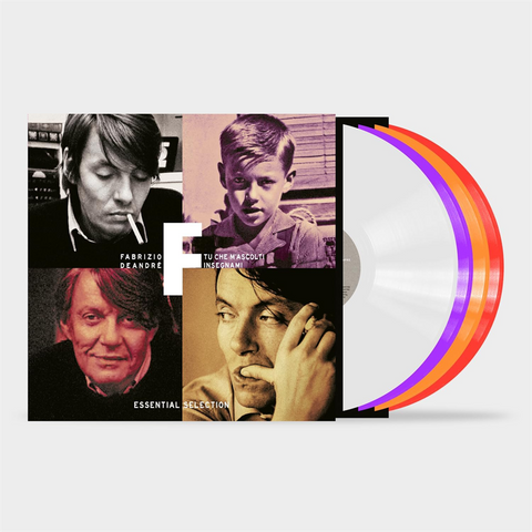 FABRIZIO DE ANDRE - TU CHE M'ASCOLTI INSEGNAMI (4LP – CLRD – 2024)
