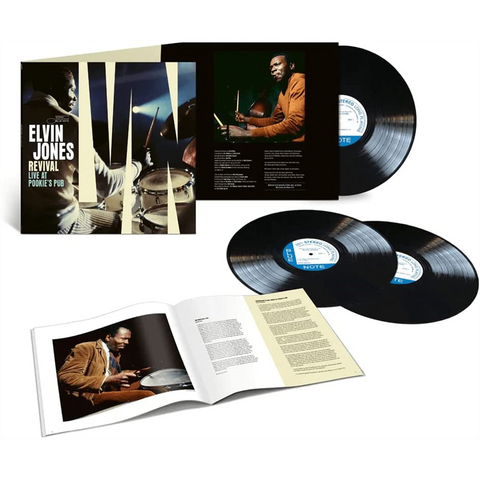 ELVIN JONES - REVIVAL: LIVE AT POOKIE'S (3LP - 2022)