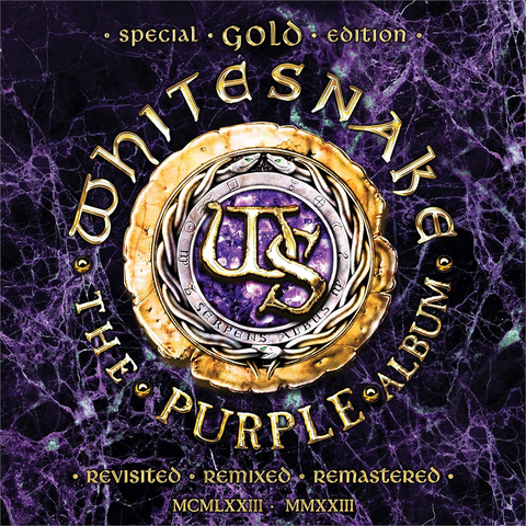 WHITESNAKE - THE PURPLE ALBUM: special gold edition (2018 - 2cd+bluray | rem23)