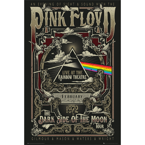 PINK FLOYD - RAINBOW THEATRE - 615 - POSTER 61X91,5