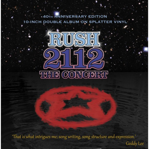 RUSH - 2112 THE CONCERT (2x10’’ - splatter vinyl)