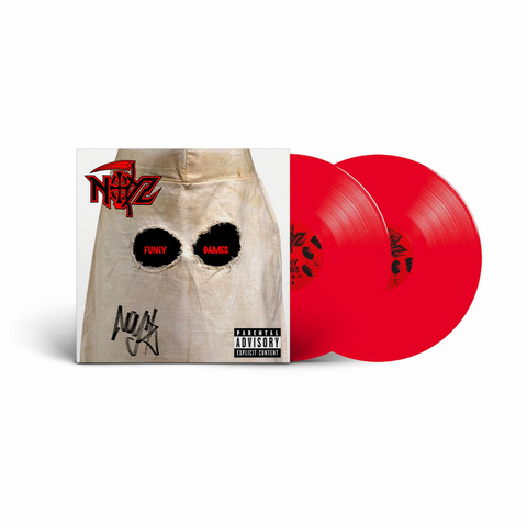 NOYZ NARCOS - FUNNY GAMES (2LP - BLOODY MARY RED | AUTOGRAFATO - 2025)