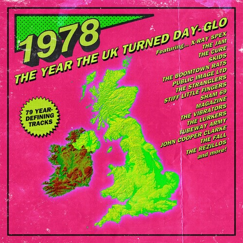 1978 - ARTISTI VARI - THE YEAR THE UK TURNED DAY-GLO (3cd)