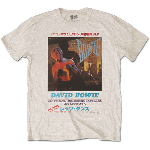 DAVID BOWIE - JAPANESE TEXT - UNISEX - (XL) - T-SHIRT