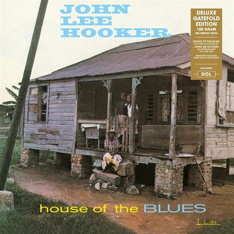 JOHN LEE HOOKER - HOUSE OF THE BLUES (LP - rem18 - 1959)