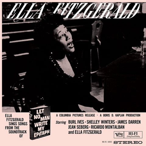 ELLA FITZGERALD - LET NO MAN WRITE MY EPITAPH (LP - rem23 - 1960)