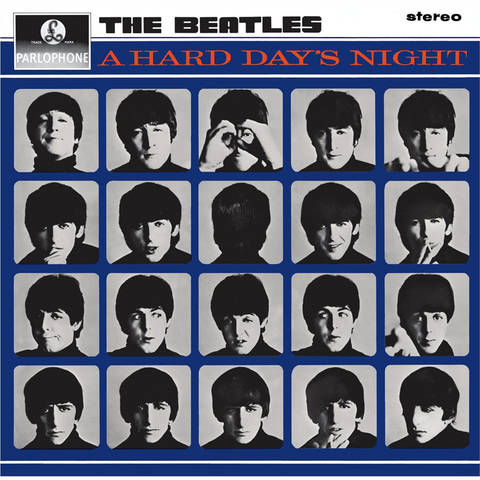 THE BEATLES - A HARD DAY'S NIGHT (LP - REM12 - 1964)