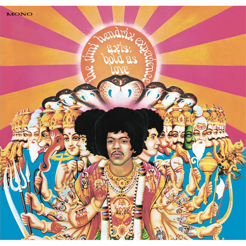 JIMI HENDRIX - AXIS: BOLD AS LOVE (LP - 1967 - MONO)