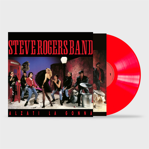 STEVE ROGERS BAND - ALZATI LA GONNA (LP - ROSSO | REM25 - 1988)