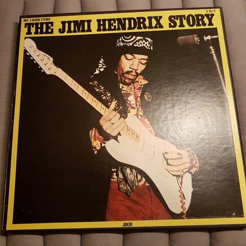 JIMI HENDRIX - THE JIMI HENDRIX STORY (LP, Comp, Gat)