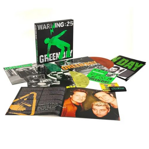 GREEN DAY - WARNING (5LP - 25TH ANN | REM25 - 2000)