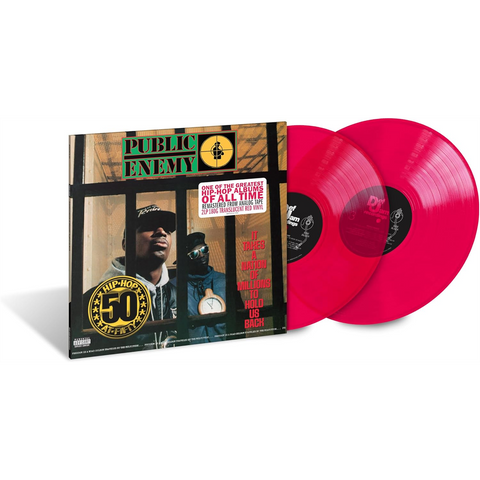 PUBLIC ENEMY - IT TAKES A NATION OF MILLIONS TO HOLD US BACK (LP - ROSSO | REM23 - 1988)