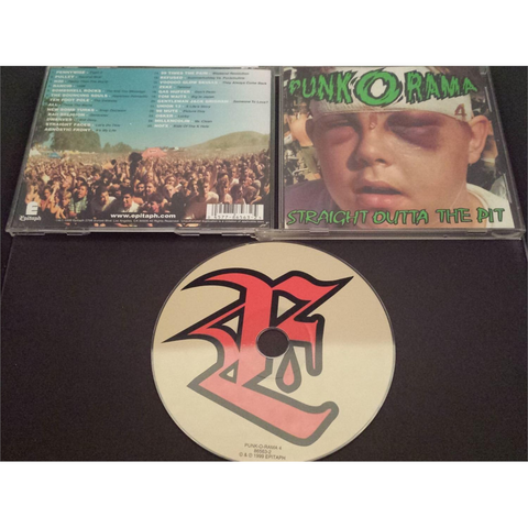 PUNK O RAMA - ARTISTI VARI - PUNK O RAMA VOL.4: STRAIGHT OUTTA THE PIT (1999 - COMPILATION | 2CD)