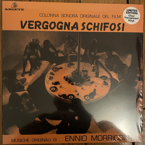 ENNIO MORRICONE ENNIO/NIC - VERGOGNA SCHIFOSI (LP - trasparente | rem22 - 1969)
