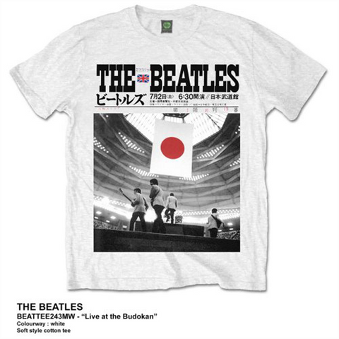 THE BEATLES - LIVE AT THE BUDOKAN - T-Shirt