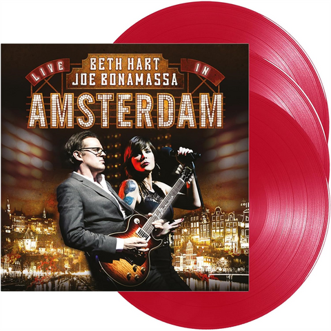 BETH HART & JOE BONAMASSA - LIVE IN AMSTERDAM (3LP - ROSSO | REM24 - 2014)