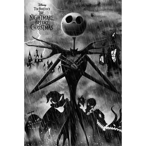 NIGHTMARE BEFORE CHRISTMAS - JACK SKELLINGTON – 919 – maxi poster