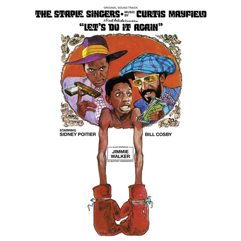 THE STAPLE SINGERS - SOUNDTRACK - LET'S DO IT AGAIN (1975)