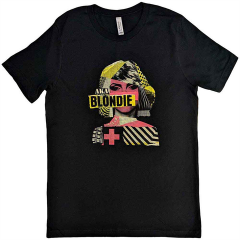 BLONDIE - AKA/METHANE - NERO - (L) - TSHIRT