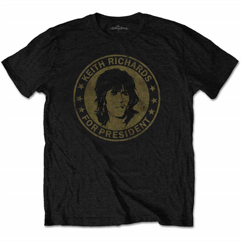 ROLLING STONES - KEITH FOR PRESIDENT - T-Shirt