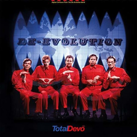 DEVO - TOTAL DEVO (2LP - 1988 - 30TH WHITE / GREEN / BLUE)