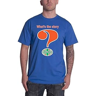 OASIS - QUESTION MARK – BLU – (L) – T-SHIRT