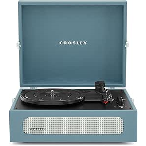 GIRADISCHI VALIGETTA CROSLEY CRUISER DE LUXE - COLORE BLU | CASSE INTEGRATE | BLUETOOTH -IN&OUT