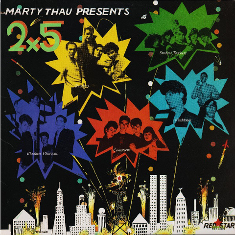 ARTISTI VARI - MARTY THAU PRESENTS 2X5 (LP - USATO - 1980)