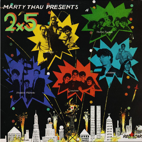 ARTISTI VARI - MARTY THAU PRESENTS 2X5 (LP - usato - 1980)