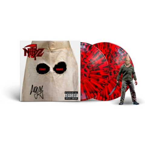 NOYZ NARCOS - FUNNY GAMES (LP - SPLATTER | AUTOGRAFATO - 2025)