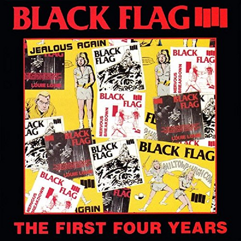 BLACK FLAG - THE FIRST FOUR YEARS (LP)