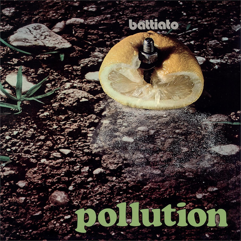 FRANCO BATTIATO - POLLUTION (LP - bianco | rem23 - 1973)