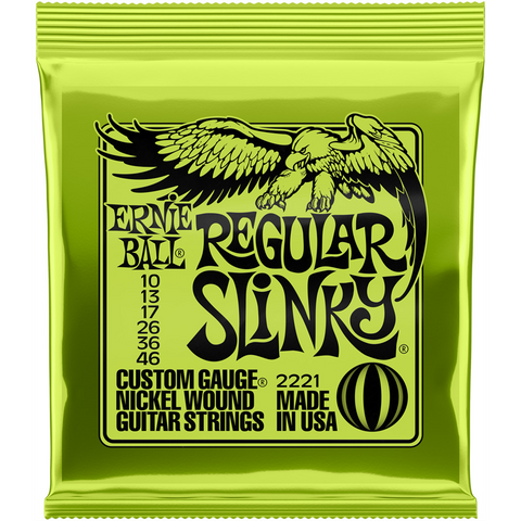 ERNIE BALL - CORDE CHITARRA - CORDE ELETTRICA ERNIE BALL - 010 - 2221