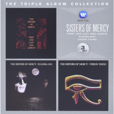 THE SISTERS OF MERCY - THE TRIPLE ALBUM COLLECTION