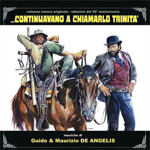 GUIDO & MAURIZIO DE ANGELIS - CONTINUAVANO A CHIAMARLO TRINITA (LP – clrd – 2023)