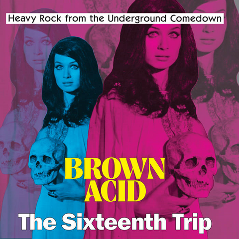 BROWN ACID - ARTISTI VARI - THE 16TH TRIP: HEAVY ROCK FROM UNDERGROUND (2023)