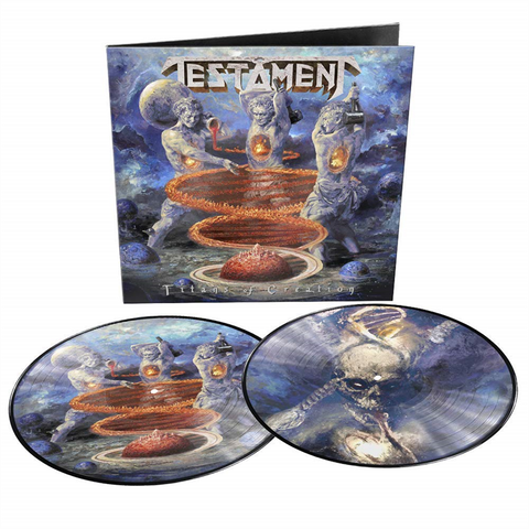 TESTAMENT - TITANS OF CREATION (2LP - picture disc - 2020)